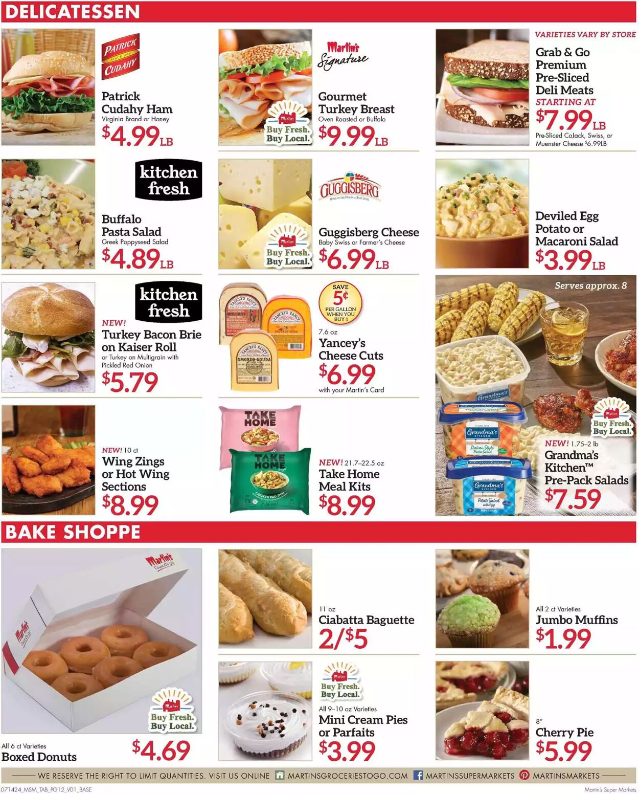 Weekly ad Martin's Supermarkets 07/14/2024 - 07/20/2024