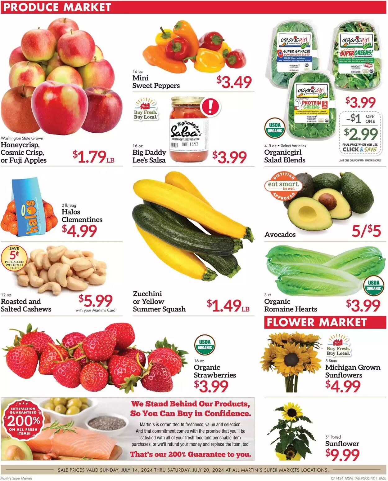 Weekly ad Martin's Supermarkets 07/14/2024 - 07/20/2024