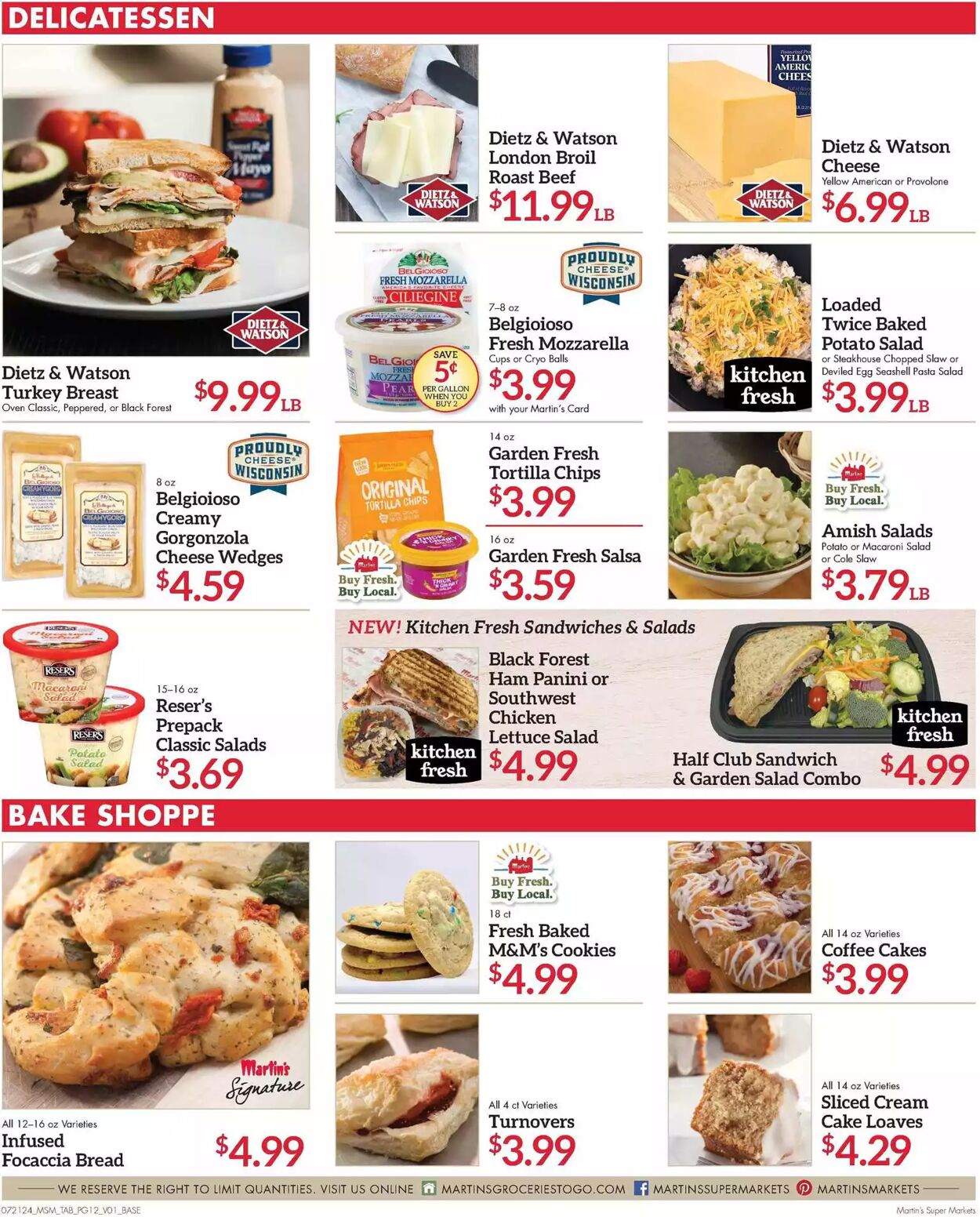 Weekly ad Martin's Supermarkets 07/21/2024 - 07/27/2024