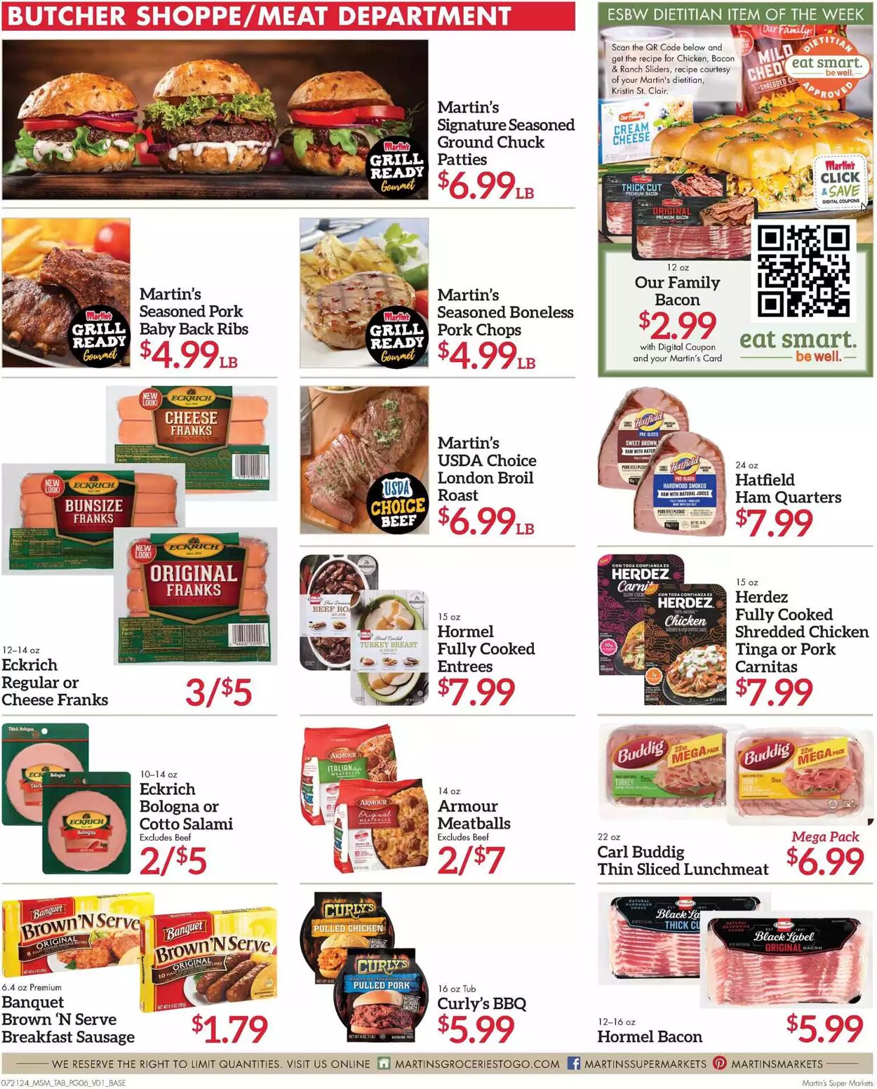 Weekly ad Martin's Supermarkets 07/21/2024 - 07/27/2024