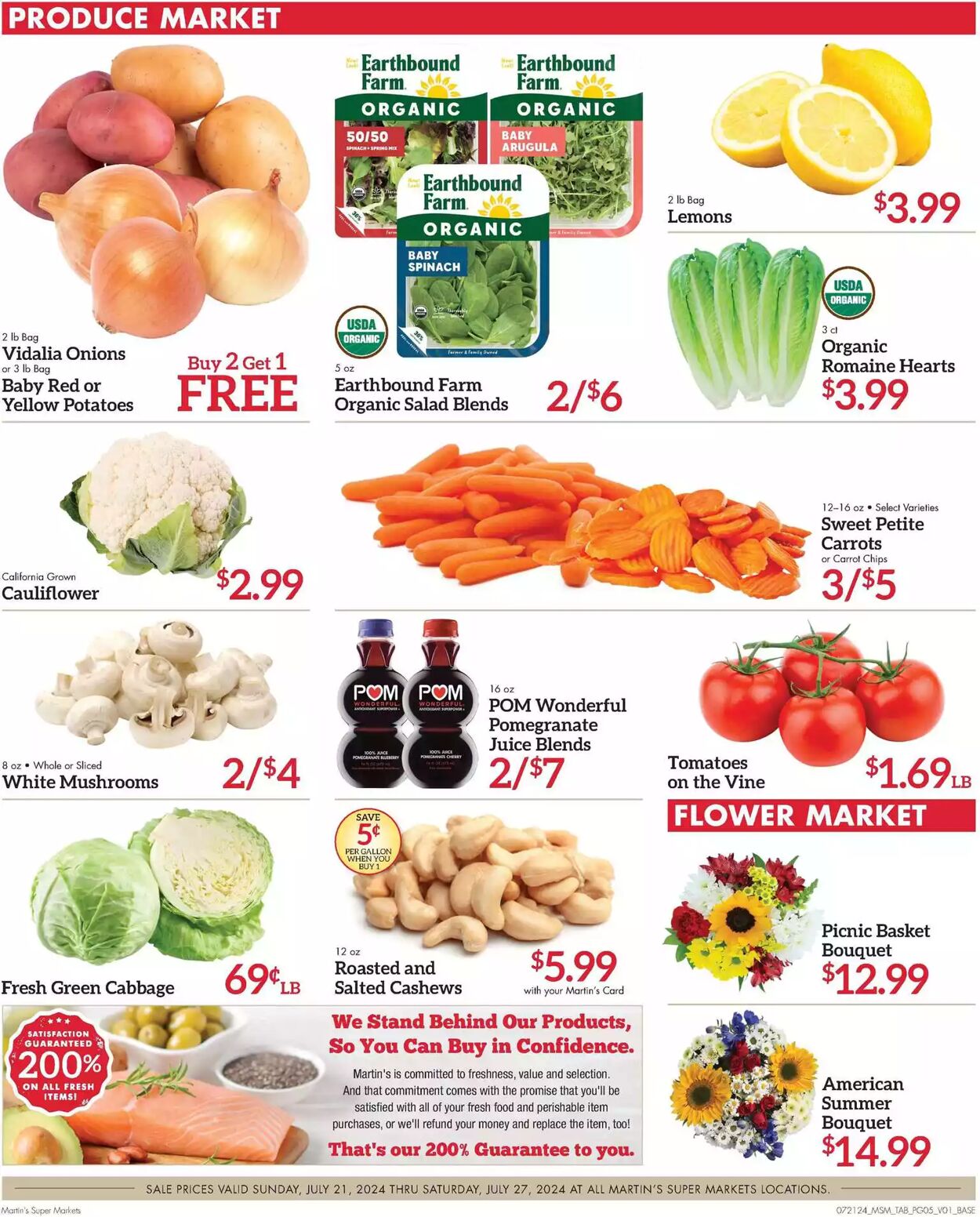 Weekly ad Martin's Supermarkets 07/21/2024 - 07/27/2024