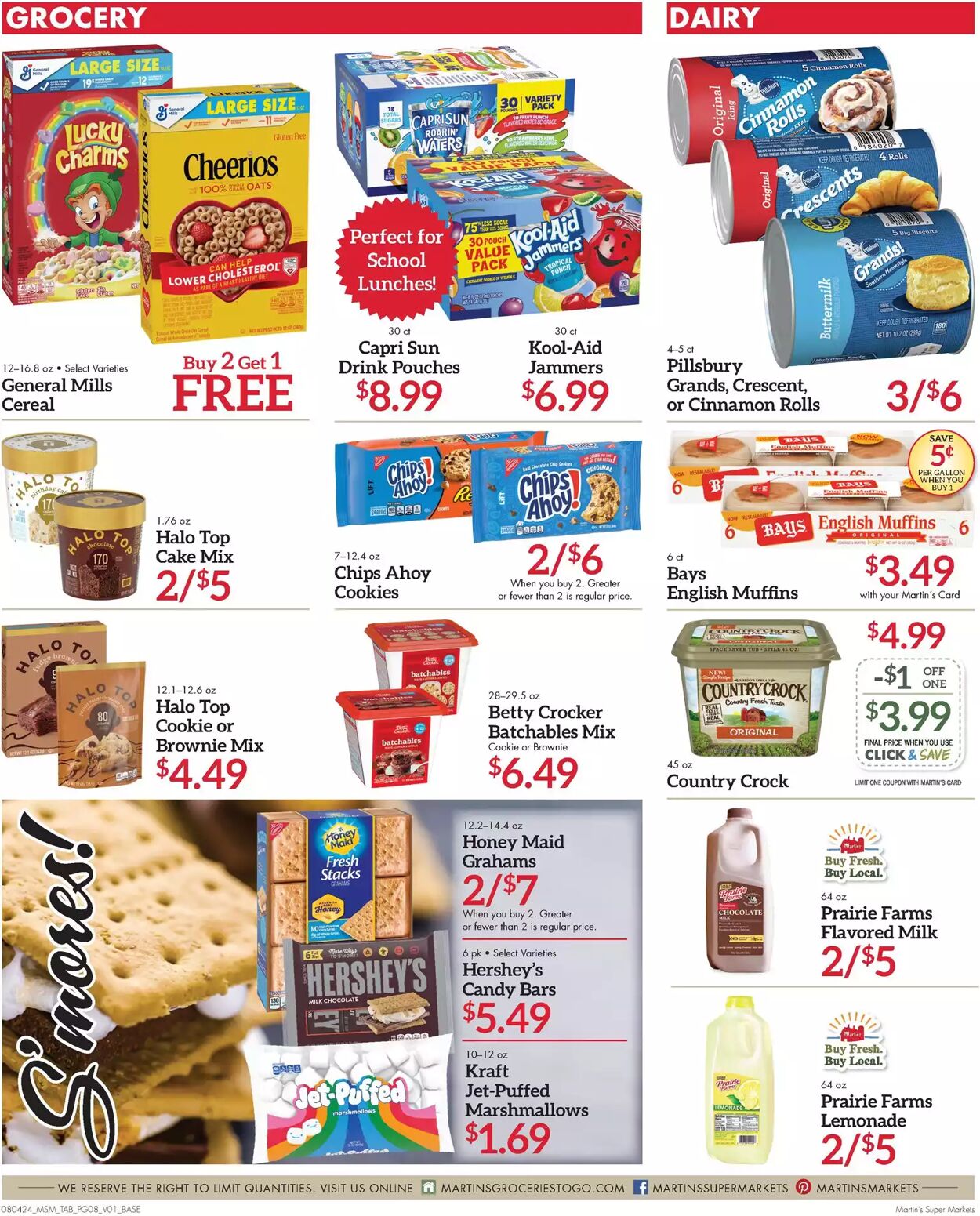 Weekly ad Martin's Supermarkets 08/04/2024 - 08/10/2024