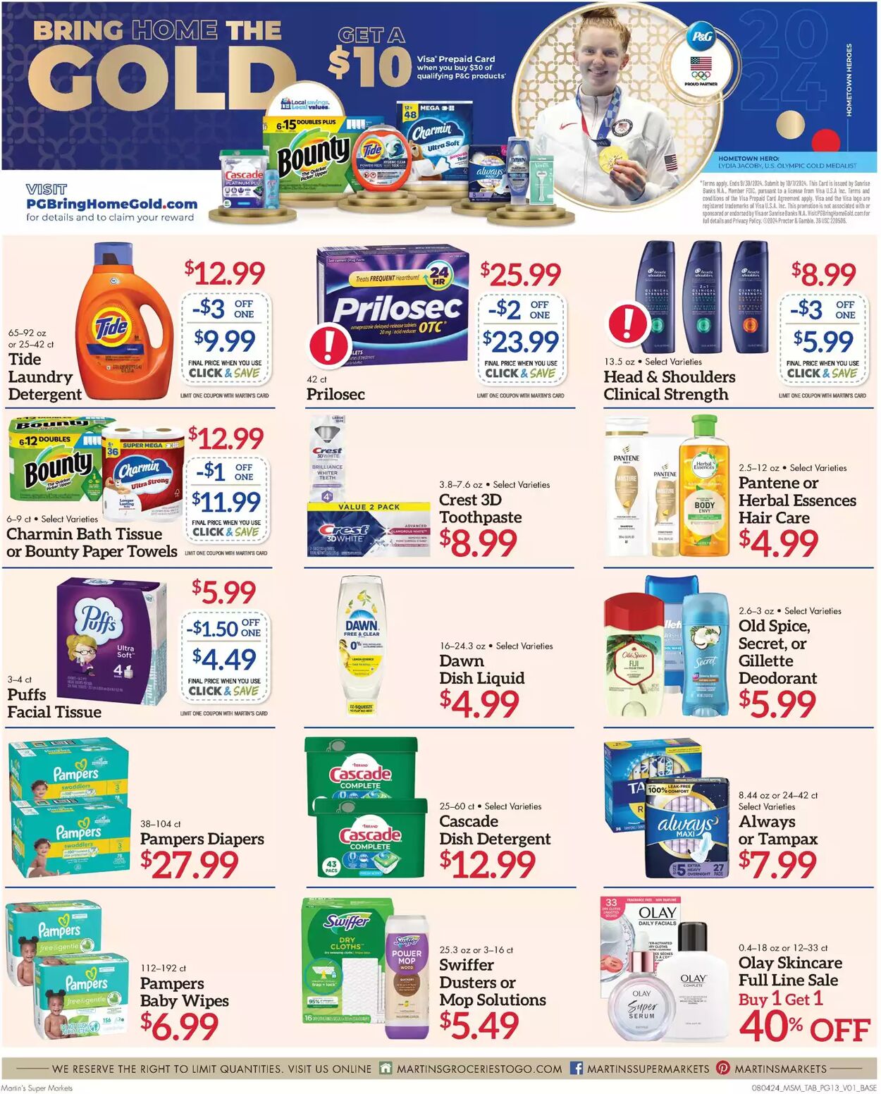 Weekly ad Martin's Supermarkets 08/04/2024 - 08/10/2024