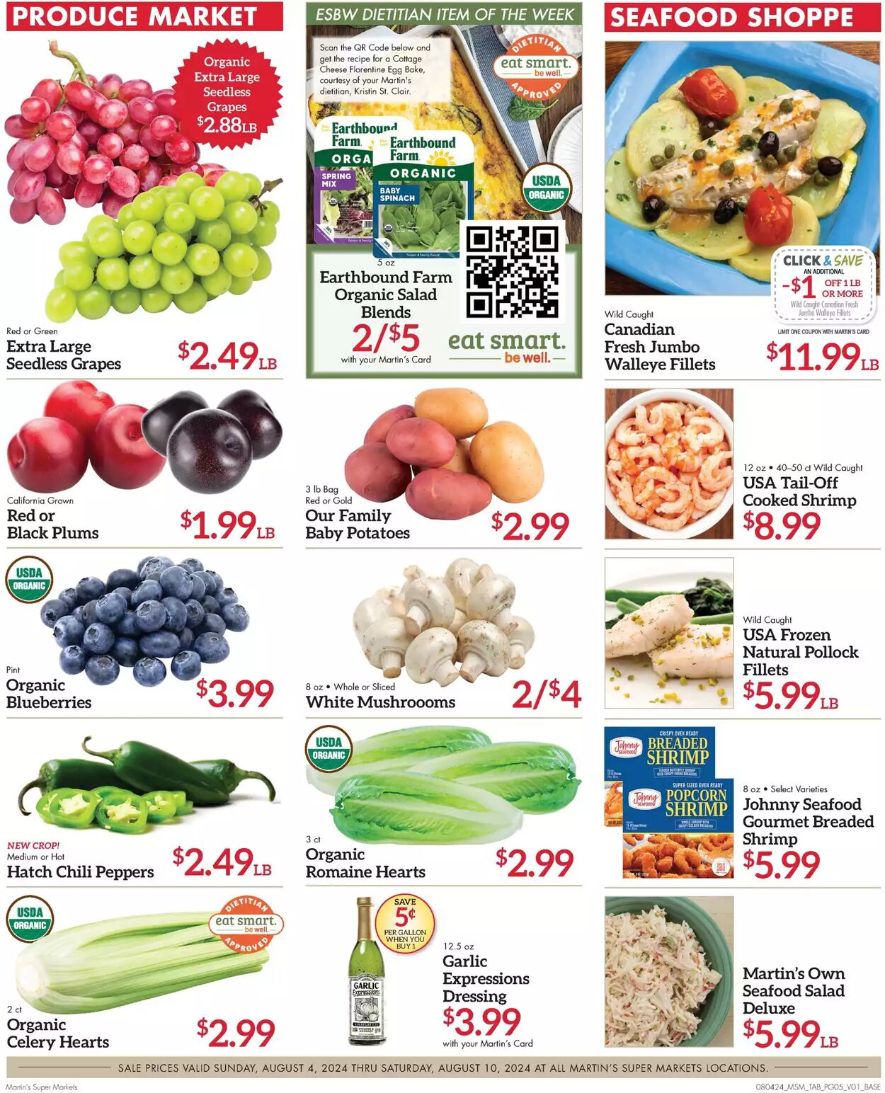 Weekly ad Martin's Supermarkets 08/04/2024 - 08/10/2024