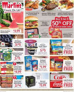 Weekly ad Martin's Supermarkets 08/04/2024 - 08/10/2024