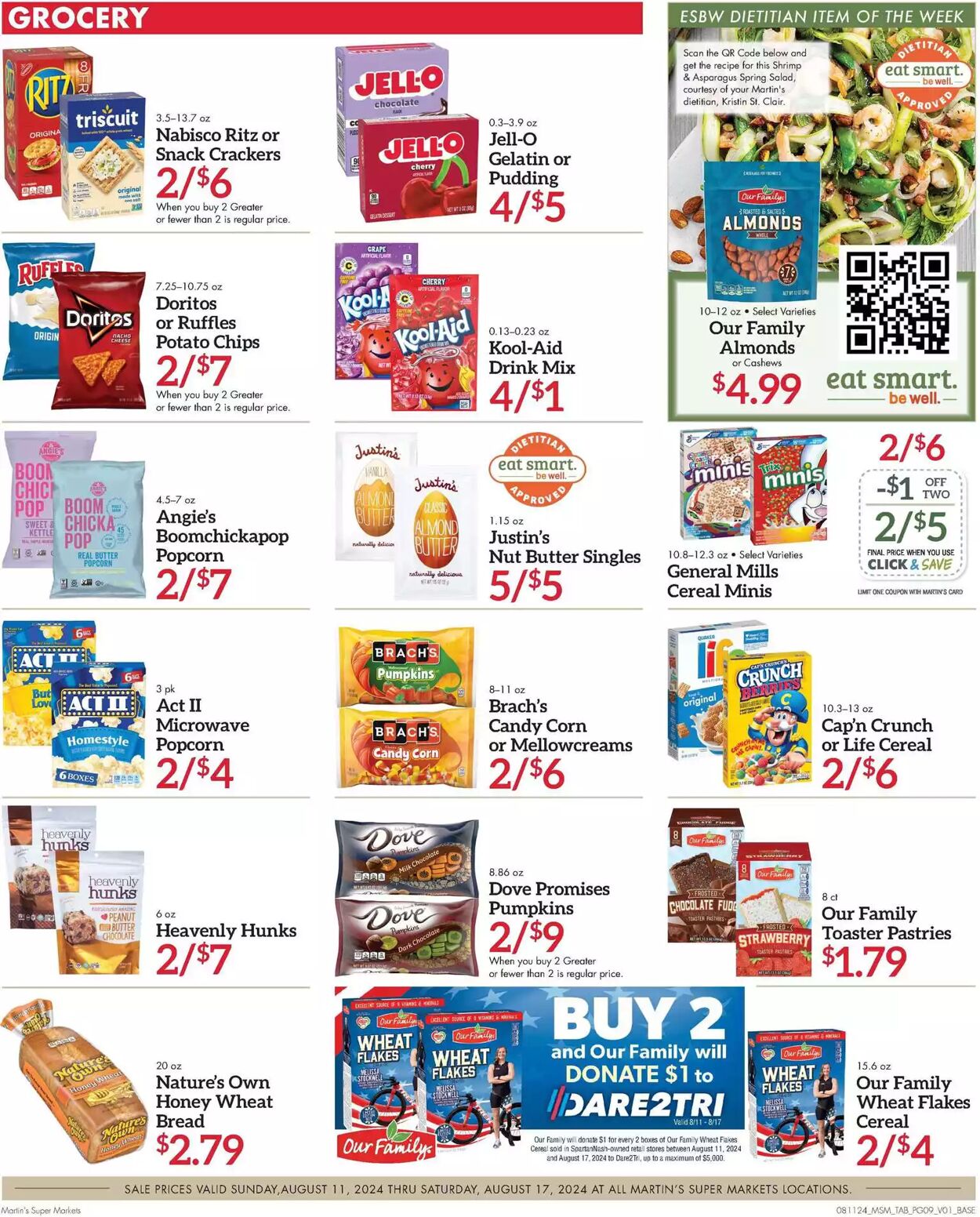 Weekly ad Martin's Supermarkets 08/11/2024 - 08/17/2024