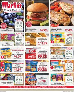 Weekly ad Martin's Supermarkets 08/25/2024 - 09/02/2024