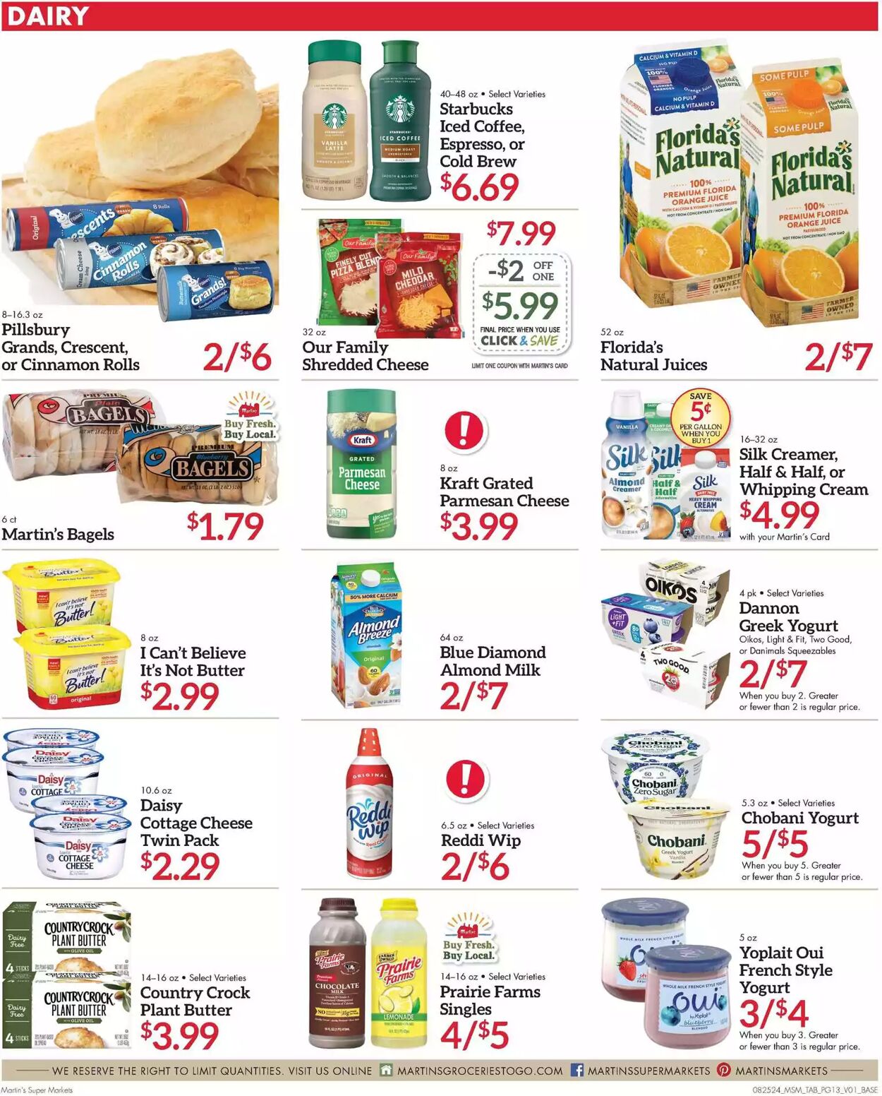 Weekly ad Martin's Supermarkets 08/25/2024 - 09/02/2024