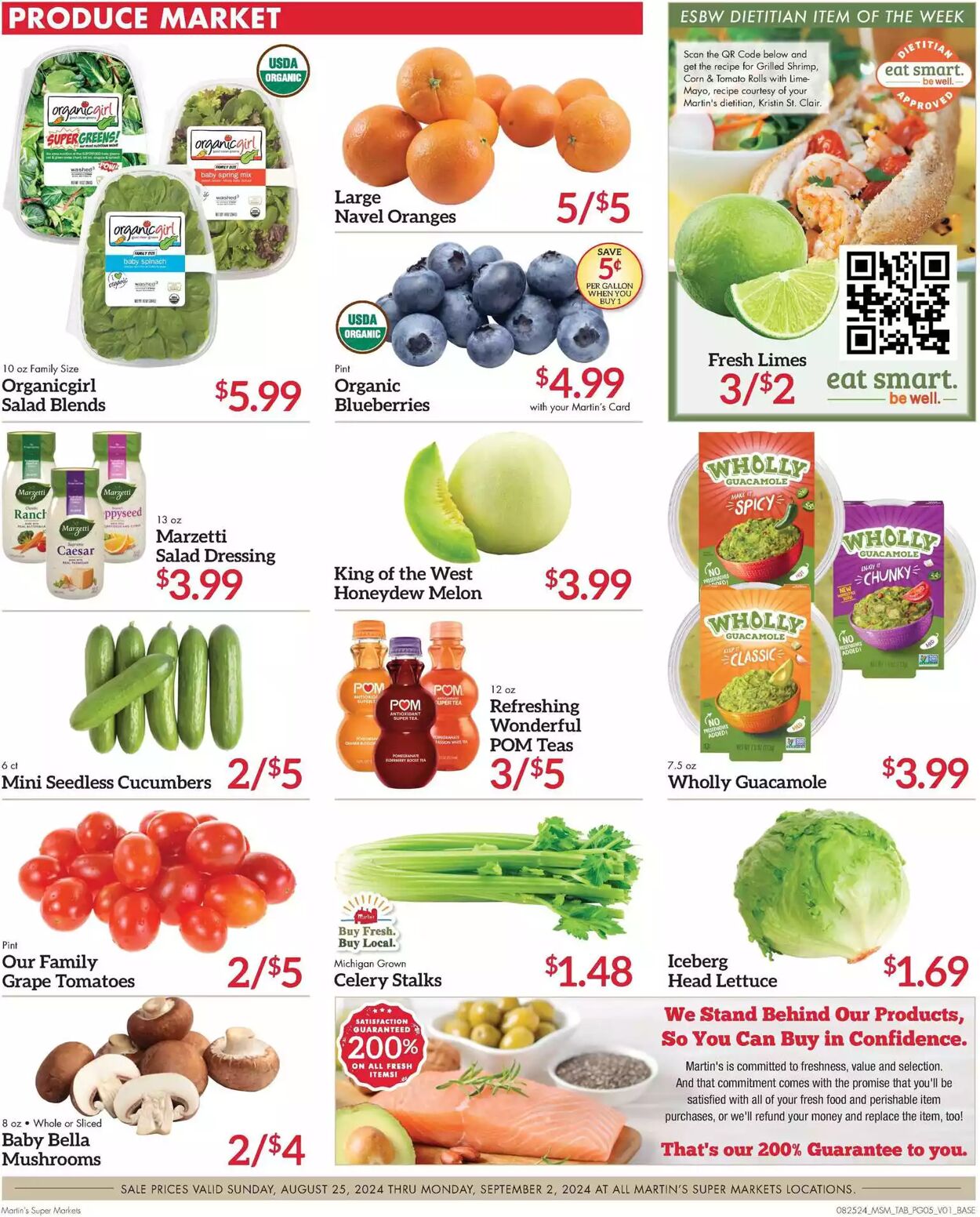 Weekly ad Martin's Supermarkets 08/25/2024 - 09/02/2024