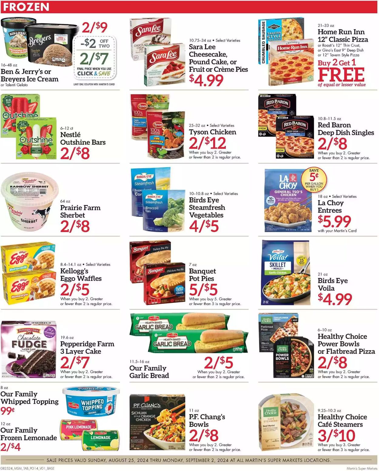 Weekly ad Martin's Supermarkets 08/25/2024 - 09/02/2024