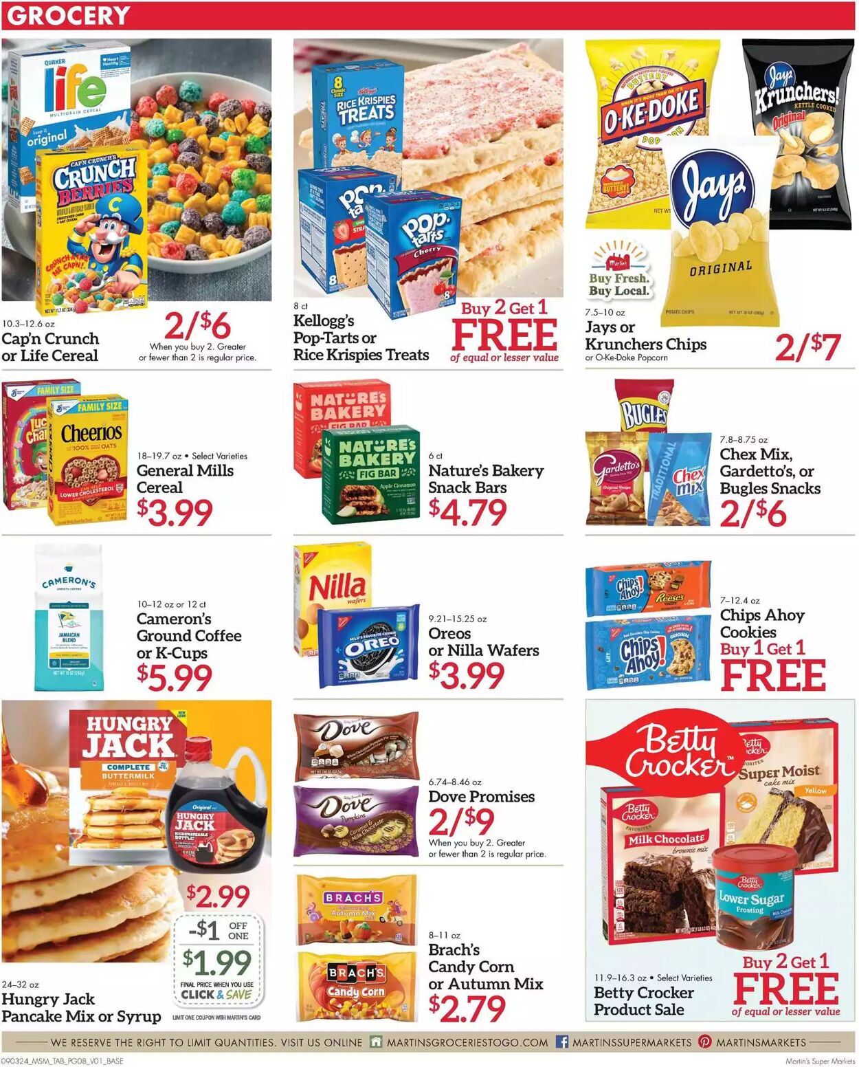 Weekly ad Martin's Supermarkets 09/03/2024 - 09/07/2024