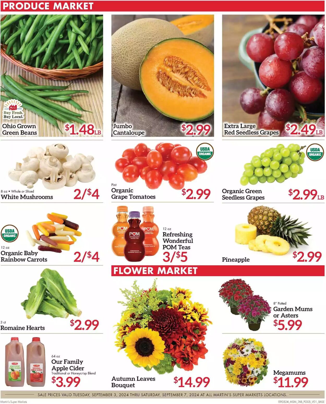 Weekly ad Martin's Supermarkets 09/03/2024 - 09/07/2024