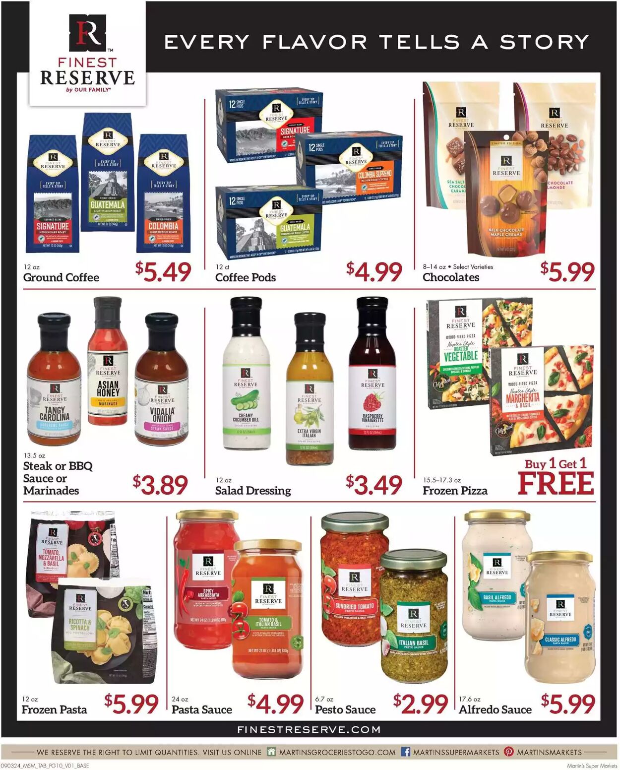 Weekly ad Martin's Supermarkets 09/03/2024 - 09/07/2024