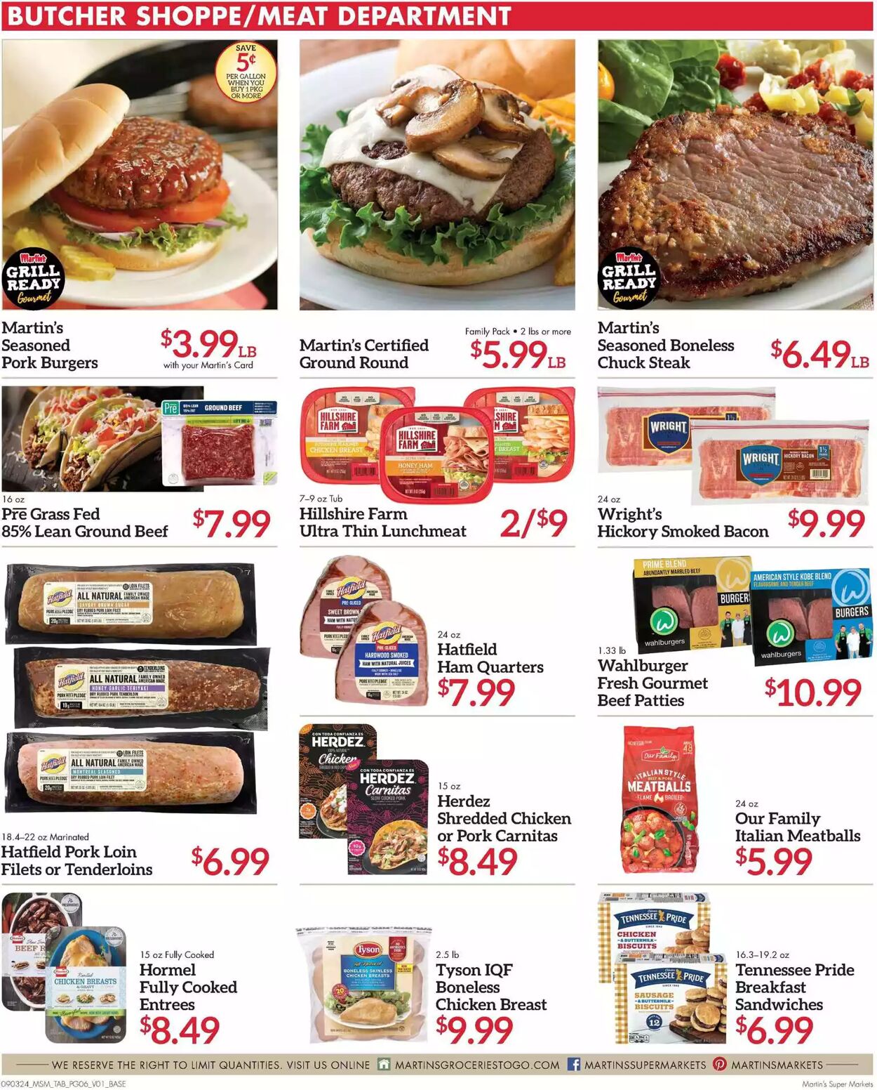 Weekly ad Martin's Supermarkets 09/03/2024 - 09/07/2024