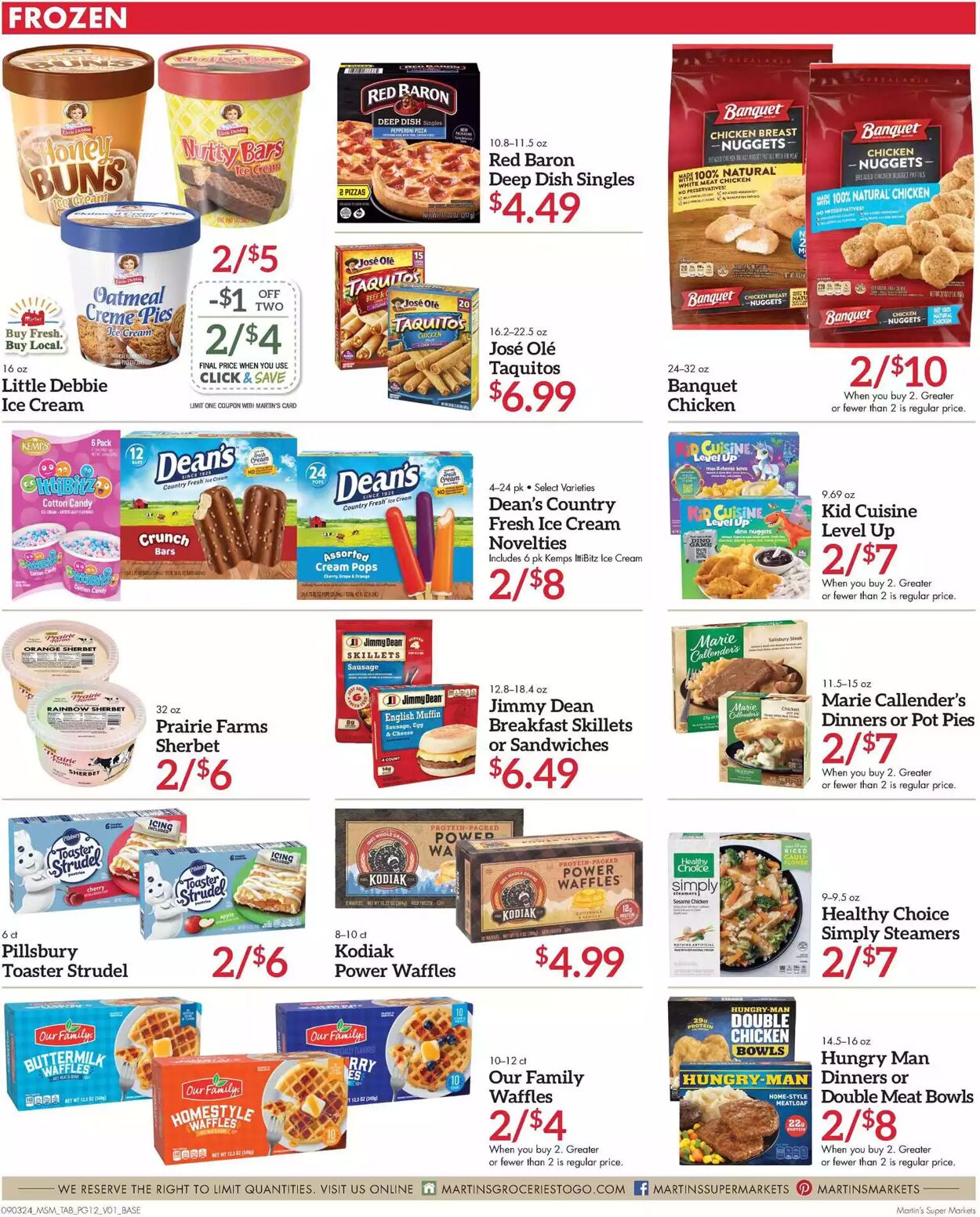 Weekly ad Martin's Supermarkets 09/03/2024 - 09/07/2024