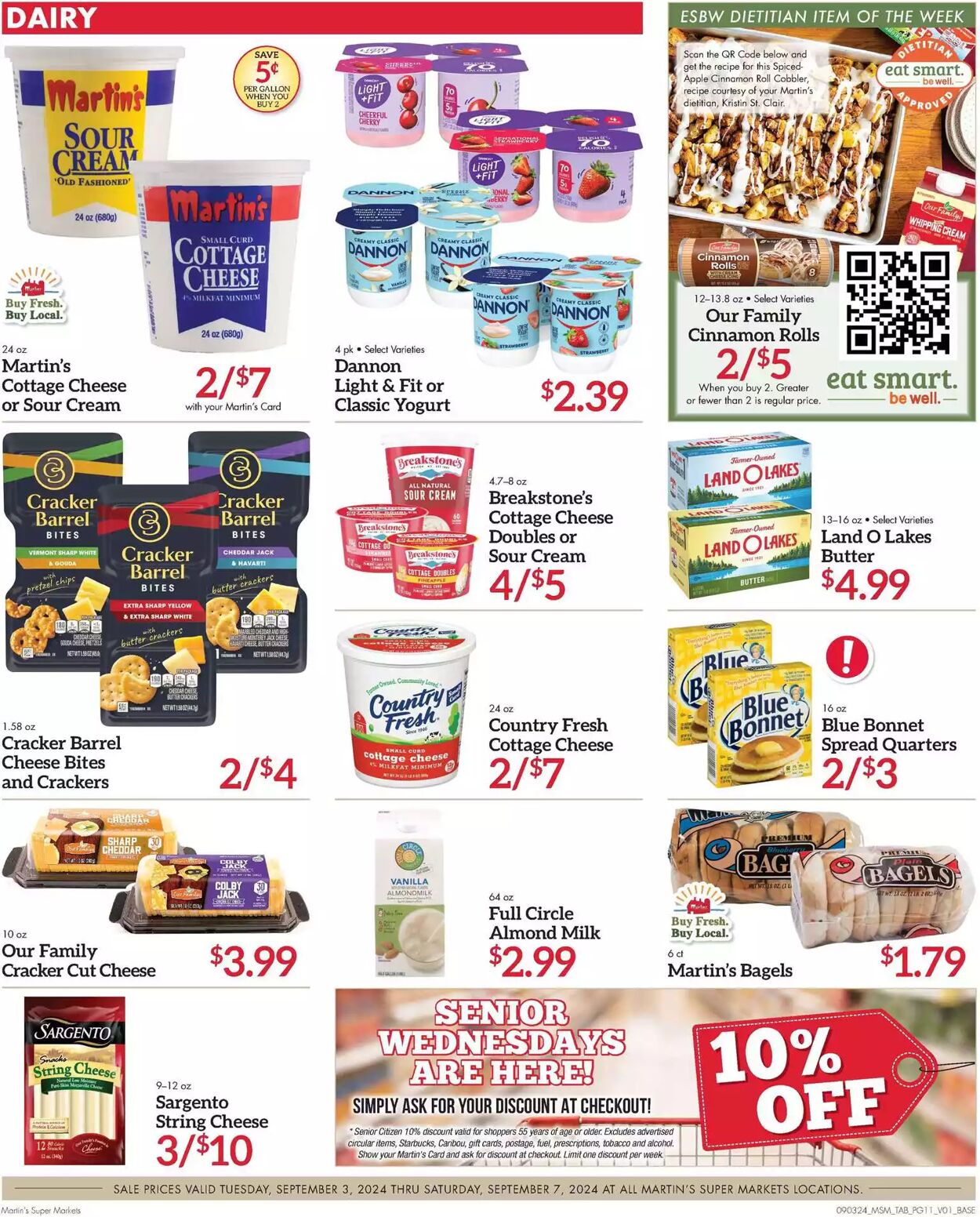 Weekly ad Martin's Supermarkets 09/03/2024 - 09/07/2024