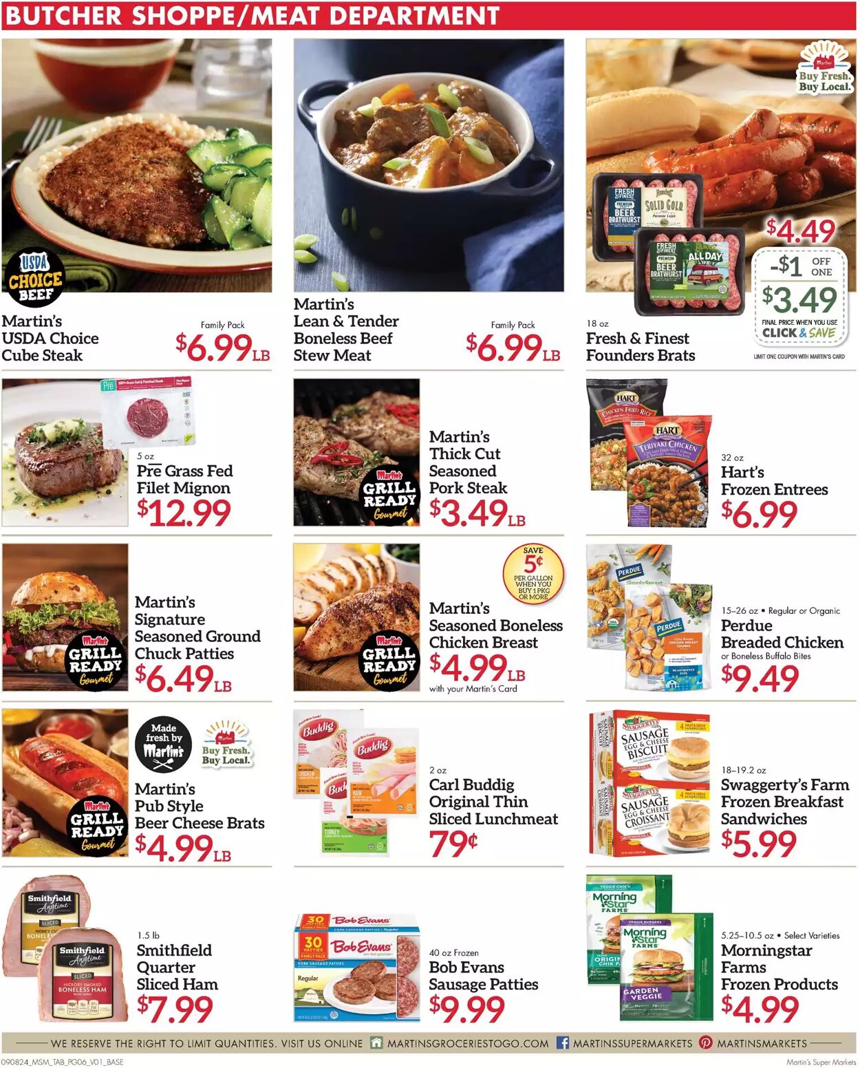 Weekly ad Martin's Supermarkets 09/08/2024 - 09/14/2024