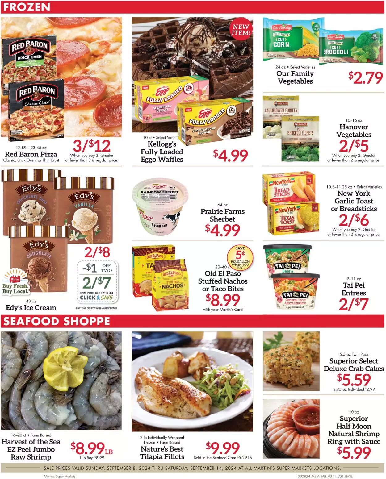 Weekly ad Martin's Supermarkets 09/08/2024 - 09/14/2024