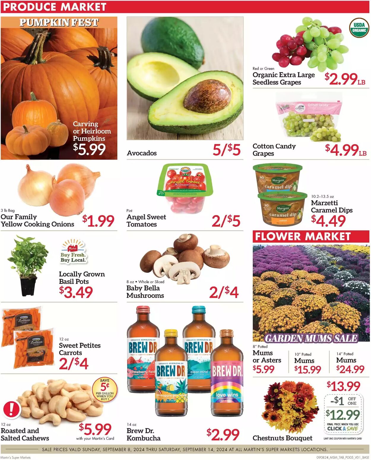 Weekly ad Martin's Supermarkets 09/08/2024 - 09/14/2024