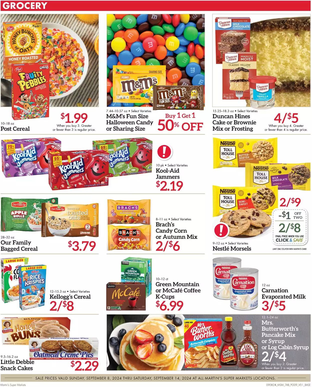 Weekly ad Martin's Supermarkets 09/08/2024 - 09/14/2024