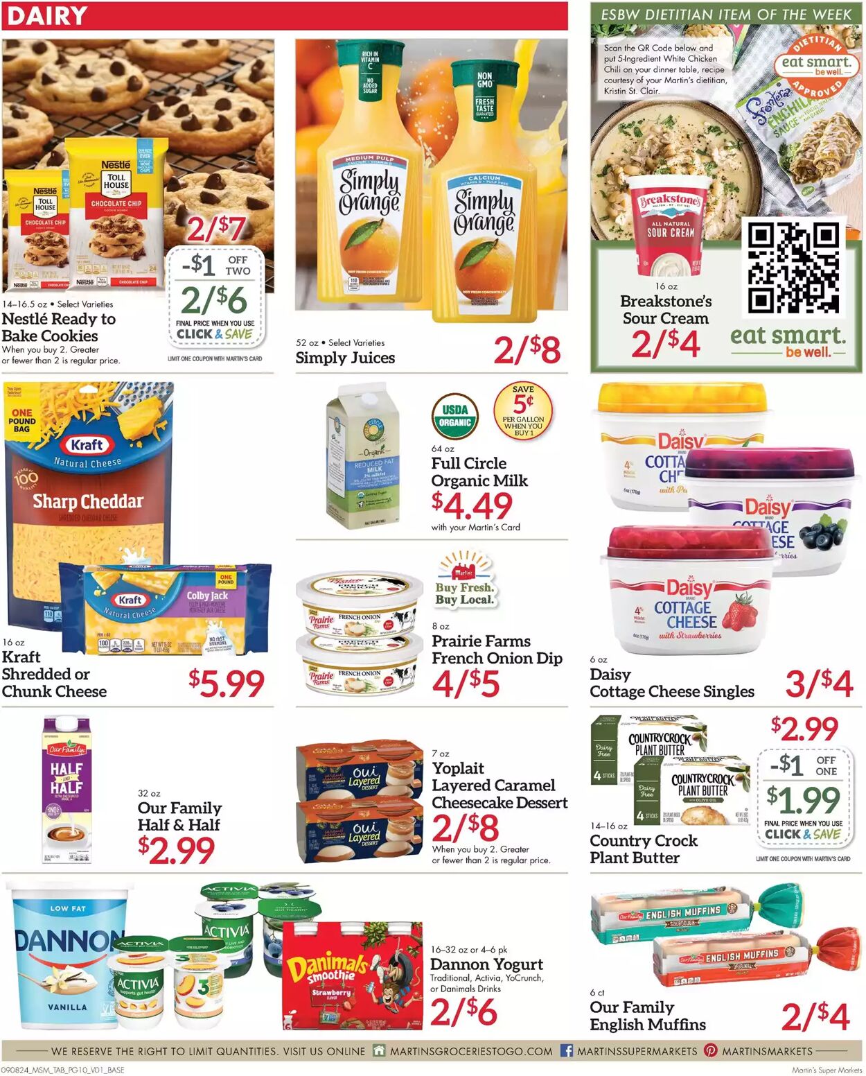 Weekly ad Martin's Supermarkets 09/08/2024 - 09/14/2024