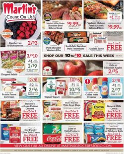 Weekly ad Martin's Supermarkets 08/25/2024 - 09/02/2024