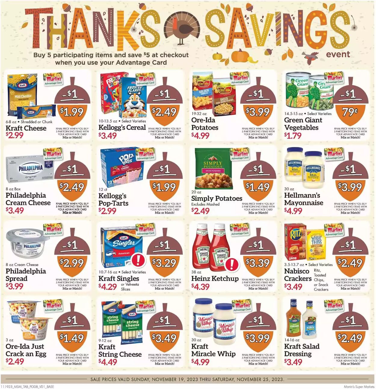 Weekly ad Martin's Supermarkets 11/19/2023 - 11/25/2023