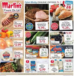 Weekly ad Martin's Supermarkets 11/19/2023 - 11/25/2023