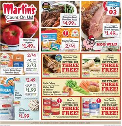 Weekly ad Martin's Supermarkets 12/03/2023 - 12/09/2023