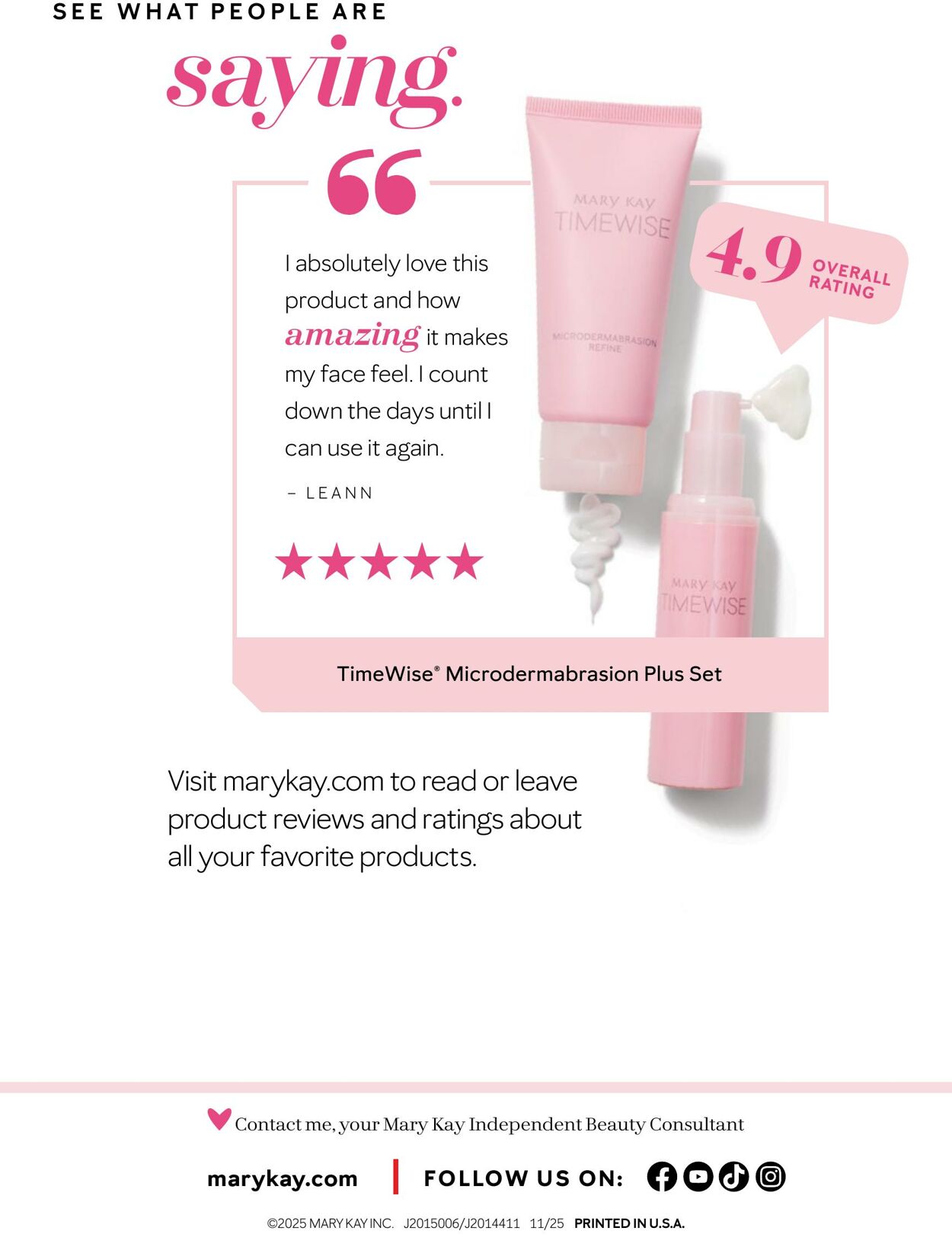 Weekly ad Mary Kay 11/16/2025 - 02/16/2026