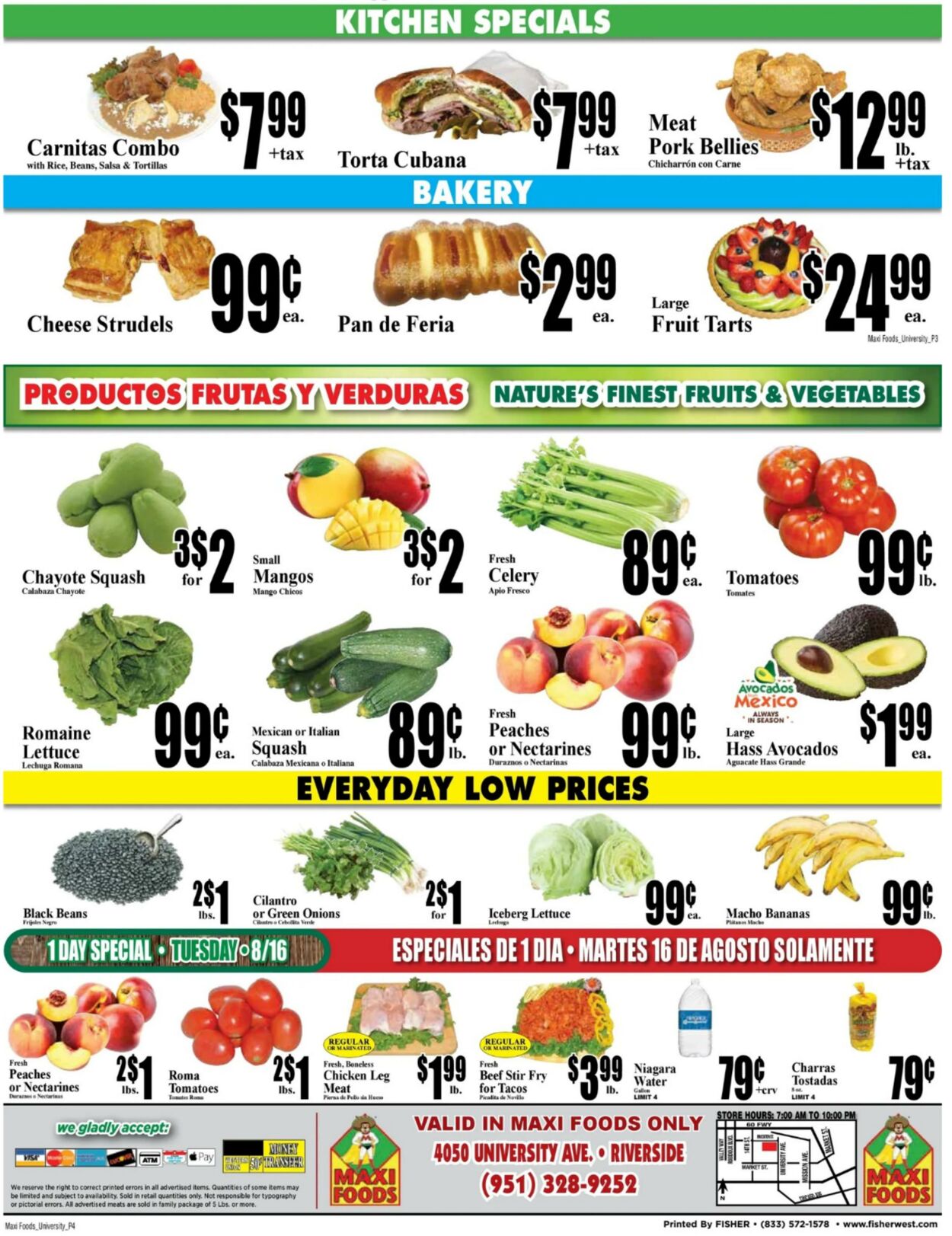 Weekly ad Maxi Foods 08/10/2022 - 08/16/2022