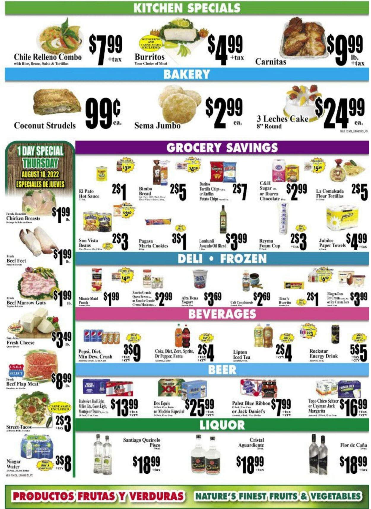 Weekly ad Maxi Foods 08/17/2022 - 08/23/2022