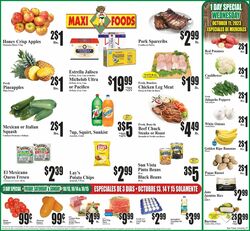 Weekly ad Maxi Foods 10/11/2023 - 10/17/2023