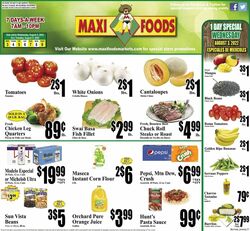 Weekly ad Maxi Foods 08/03/2022-08/09/2022