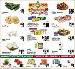Weekly ad Maxi Foods 11/15/2023 - 11/21/2023