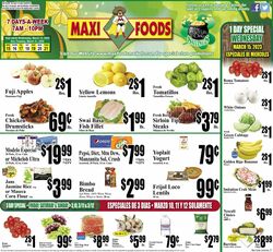 Weekly ad Maxi Foods 03/15/2023 - 03/21/2023