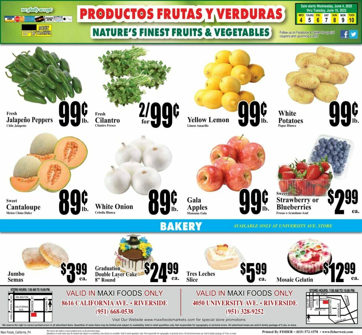 Weekly ad Maxi Foods 06/04/2025 - 06/10/2025