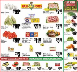 Weekly ad Maxi Foods 06/25/2025 - 07/01/2025
