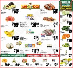 Weekly ad Maxi Foods 12/03/2025 - 12/09/2025