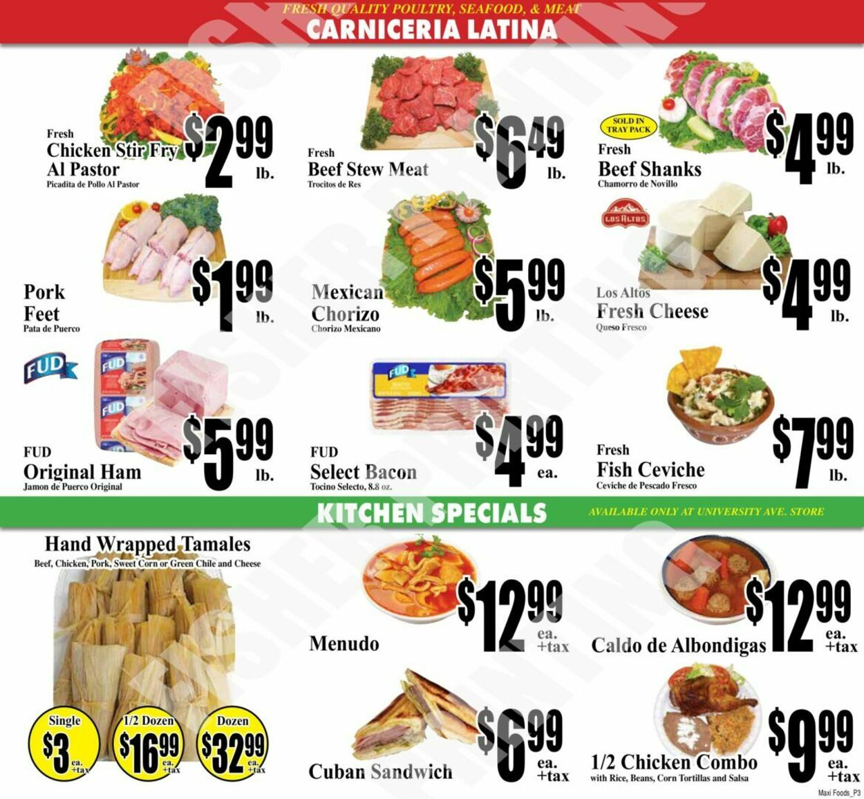 Weekly ad Maxi Foods 10/29/2025 - 11/04/2025