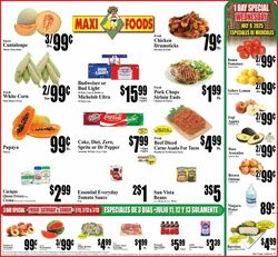 Weekly ad Maxi Foods 07/09/2025 - 07/15/2025