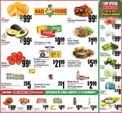Weekly ad Maxi Foods 07/23/2025 - 07/29/2025