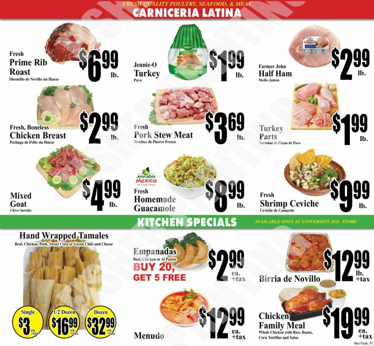 Weekly ad Maxi Foods 11/26/2025 - 12/02/2025