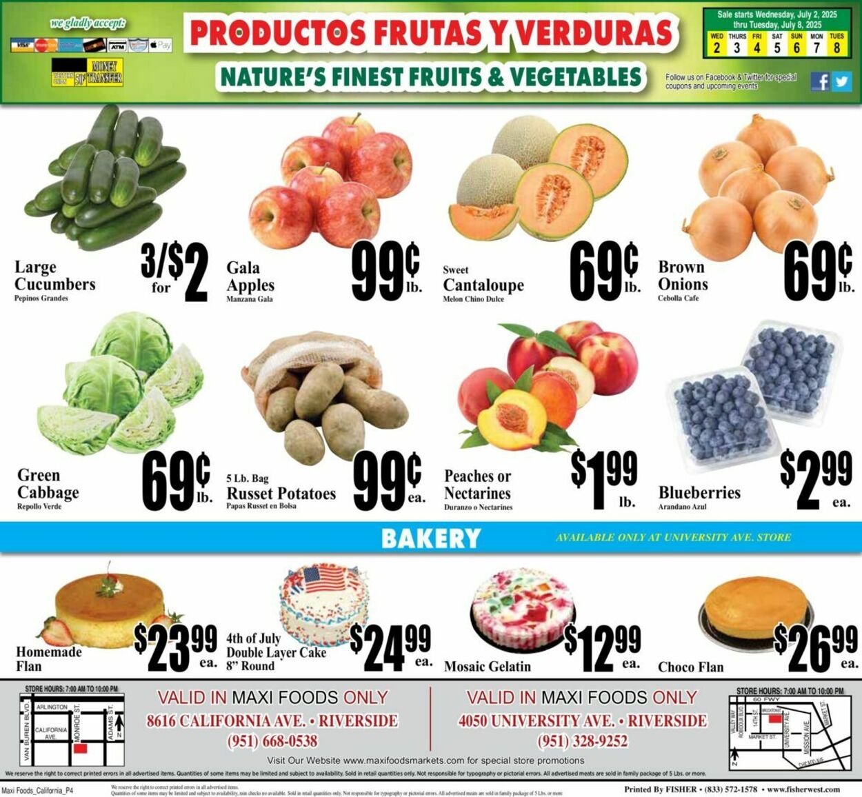 Weekly ad Maxi Foods 06/25/2025 - 07/01/2025
