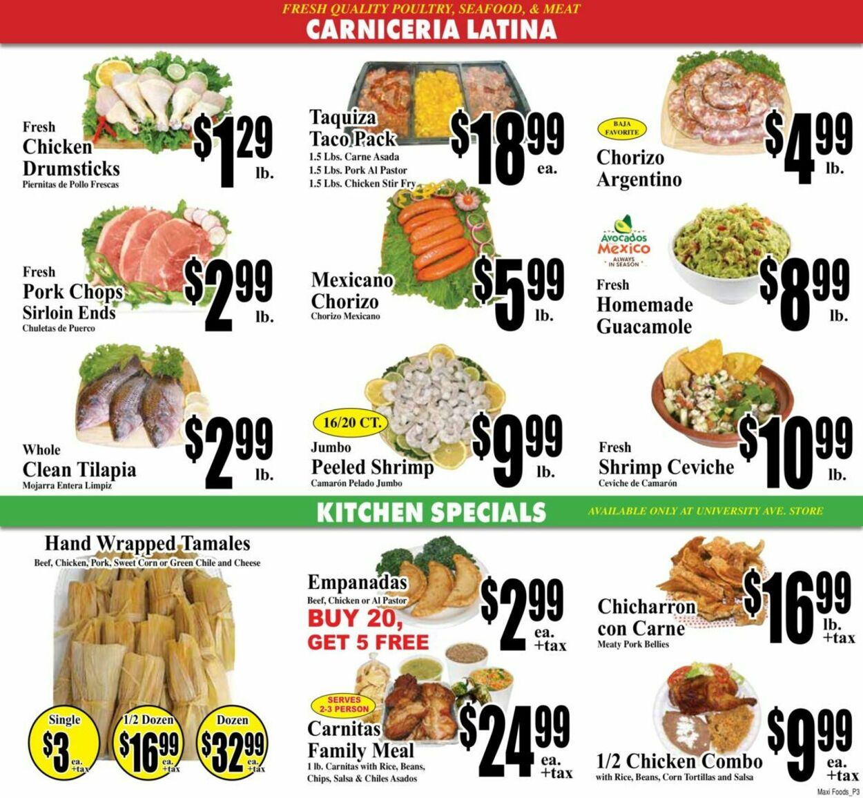 Weekly ad Maxi Foods 06/25/2025 - 07/01/2025