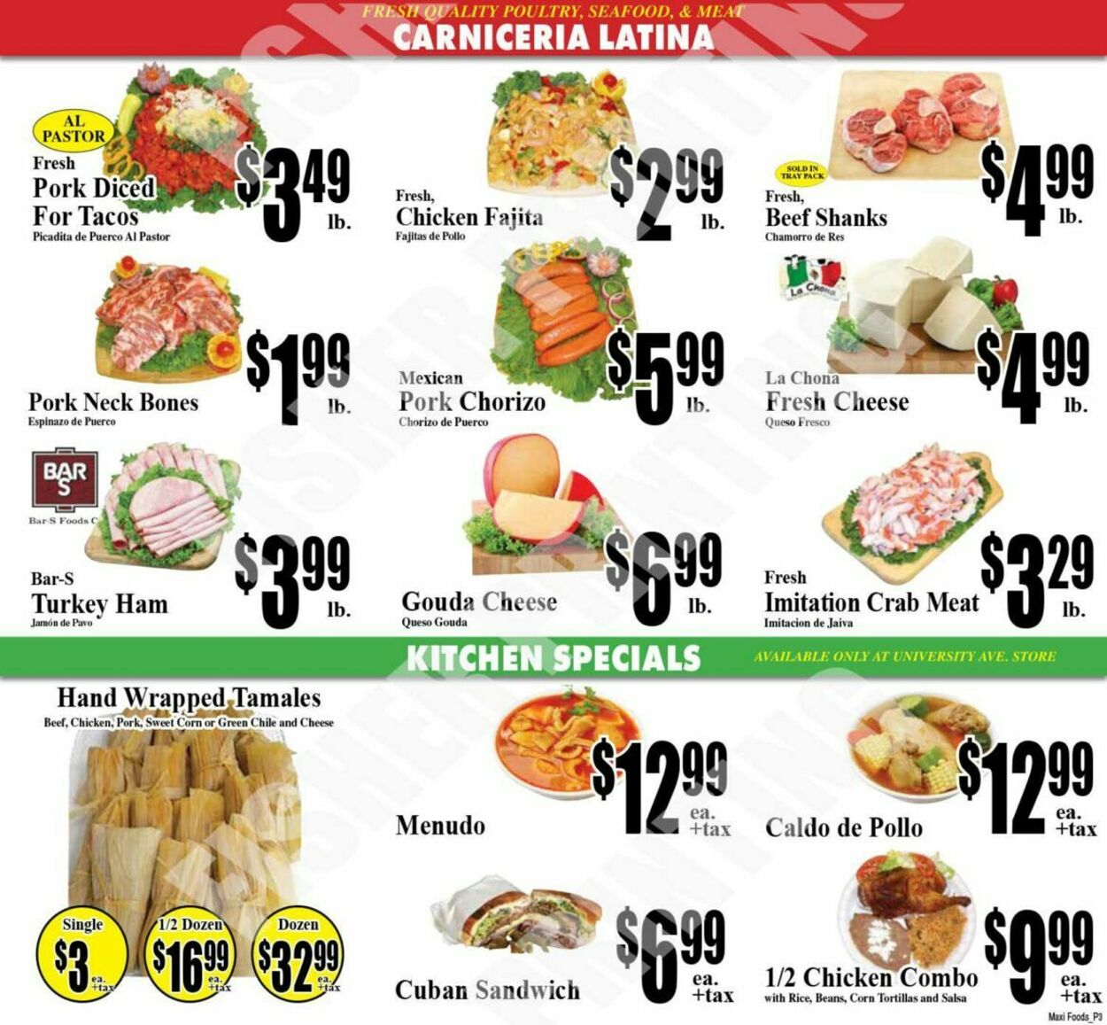 Weekly ad Maxi Foods 10/22/2025 - 10/28/2025