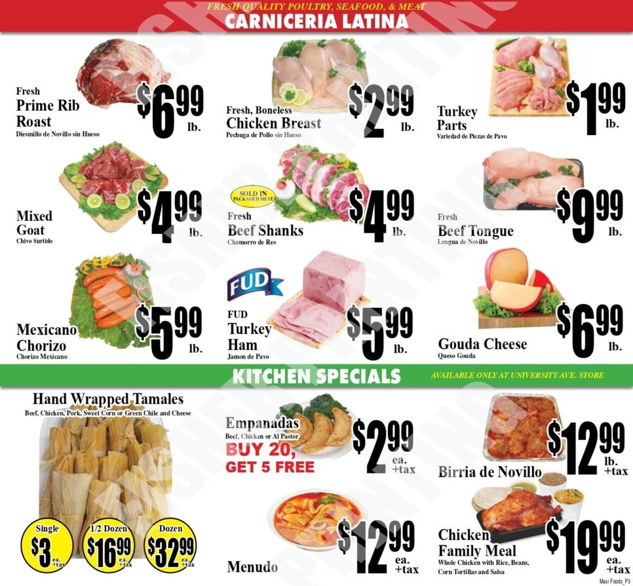 Weekly ad Maxi Foods 12/24/2025 - 12/30/2025