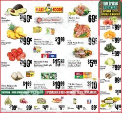 Weekly ad Maxi Foods 12/24/2025 - 12/30/2025