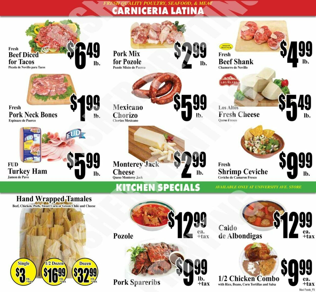 Weekly ad Maxi Foods 10/01/2025 - 10/07/2025