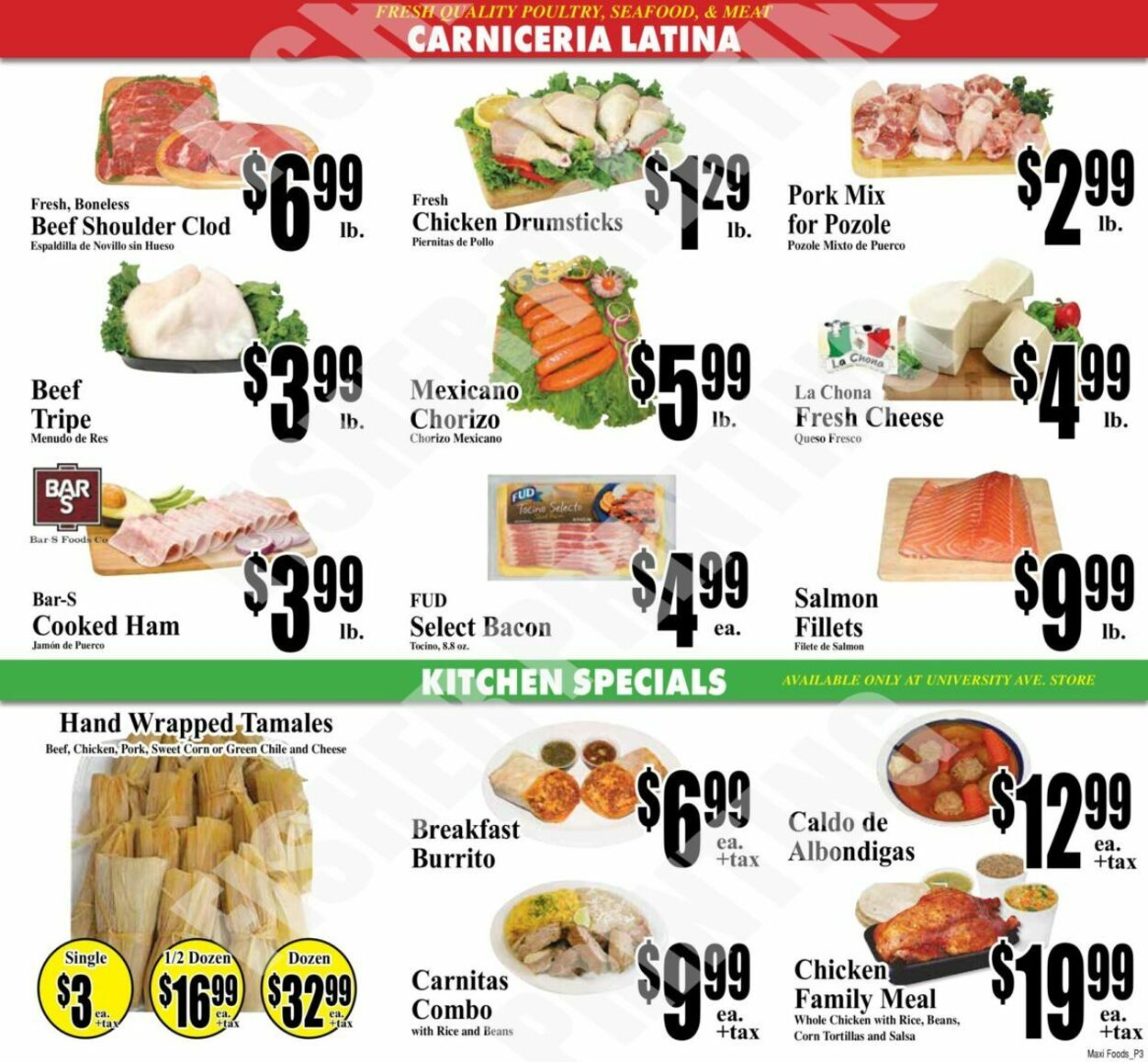 Weekly ad Maxi Foods 11/12/2025 - 11/18/2025